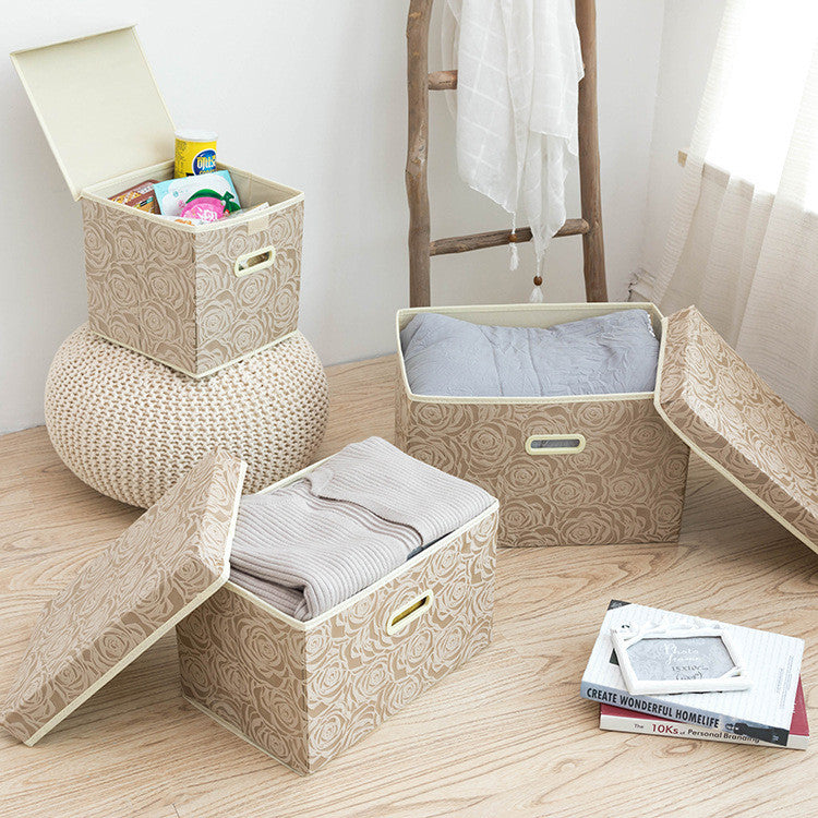 Foldable storage box